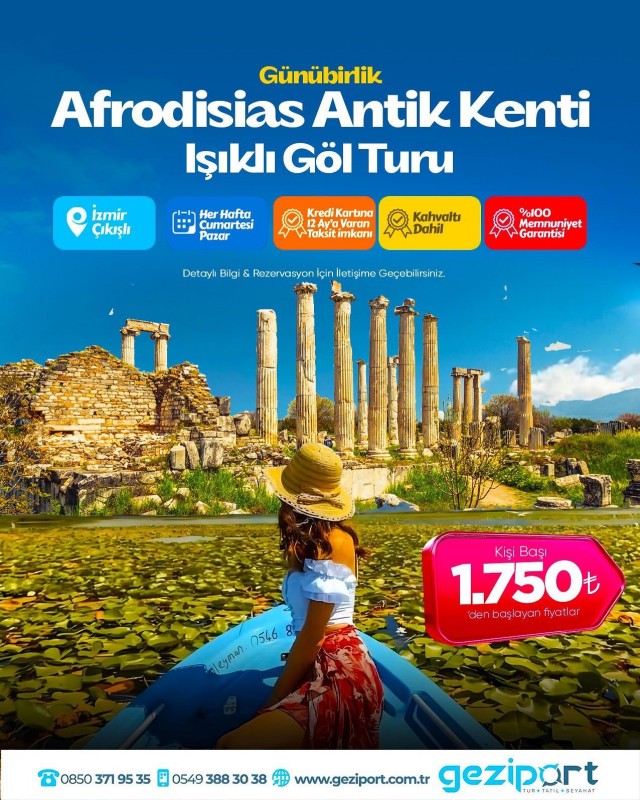 Afrodisias Antik Kenti & Işıklı Göl Turu (Günübirlik)